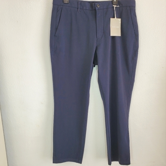NEW Everlane |‎ Mens Performance Chino Crop Pant 35x27 - Picture 5 of 12